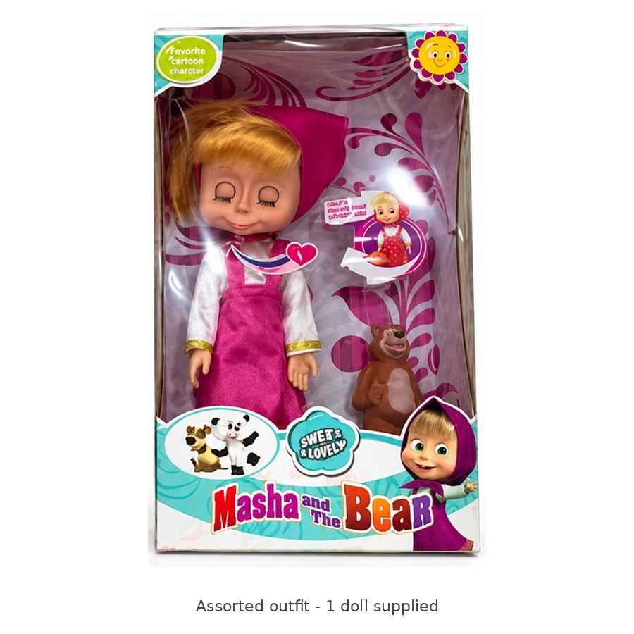 Masha Character Doll – Assorted Outfits, 1 Doll — Assorted outfit - 1 doll supplied