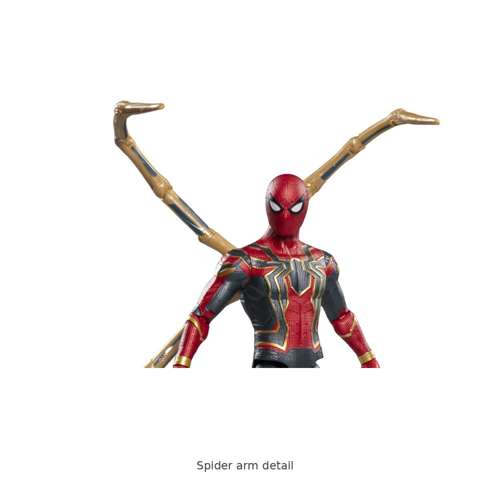 Iron Spider-Man Action Figure with Spider Arms – 14 Inch — Spider arm detail