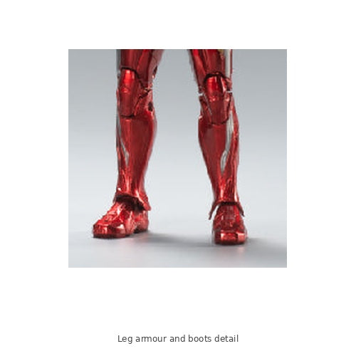 Iron Man Action Figure – 7 Inch — Leg armour and boots detail