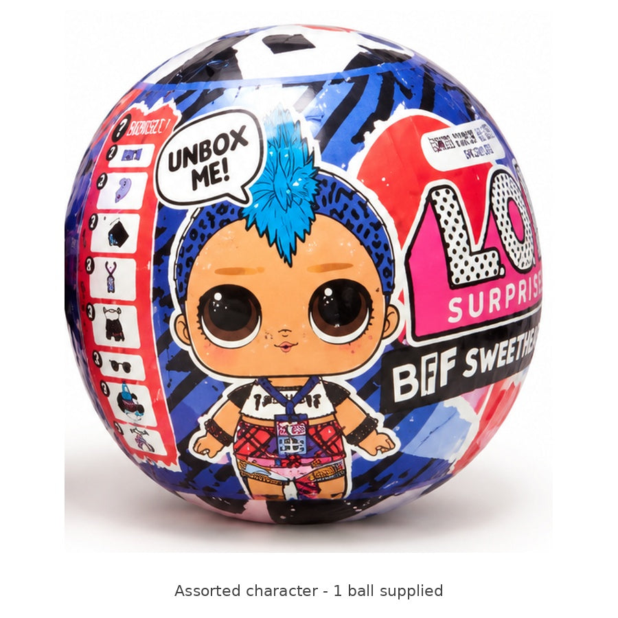 L.O.L. Surprise! BFF Sweethearts Doll Ball – 1 Pack — Assorted character - 1 ball supplied
