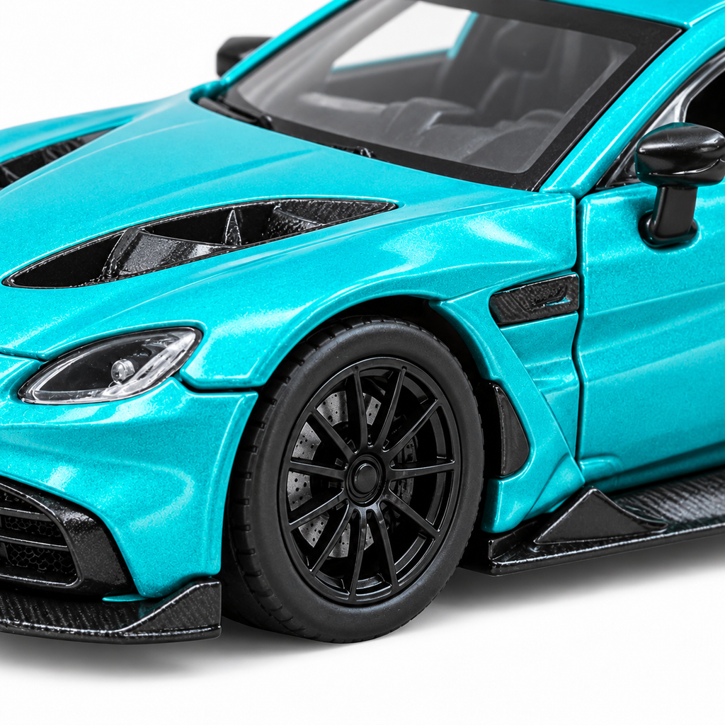 CCA Aston Martin Vantage GT3 Model Car — close-up product details