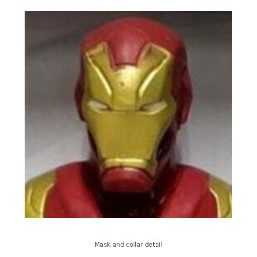 Iron Man Action Figure – 8818 — Mask and collar detail