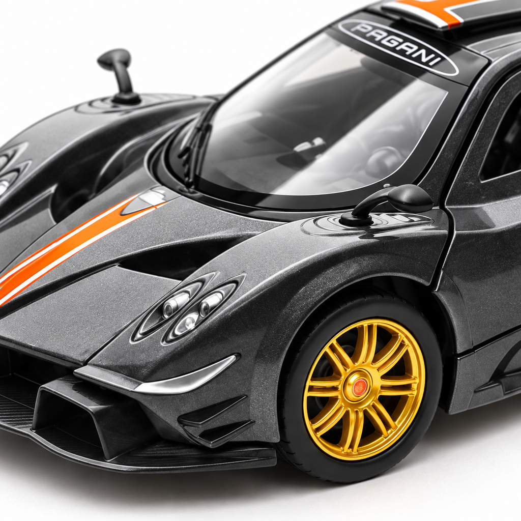 CCA Pagani Zonda Revolucion Model Car – 1:31 Scale — close-up product details
