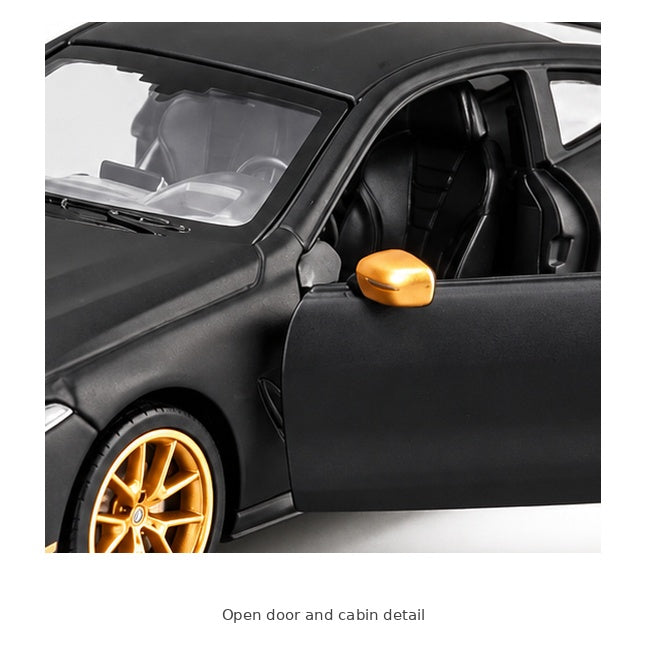 CCA BMW M850i Model Car — Open door and cabin detail