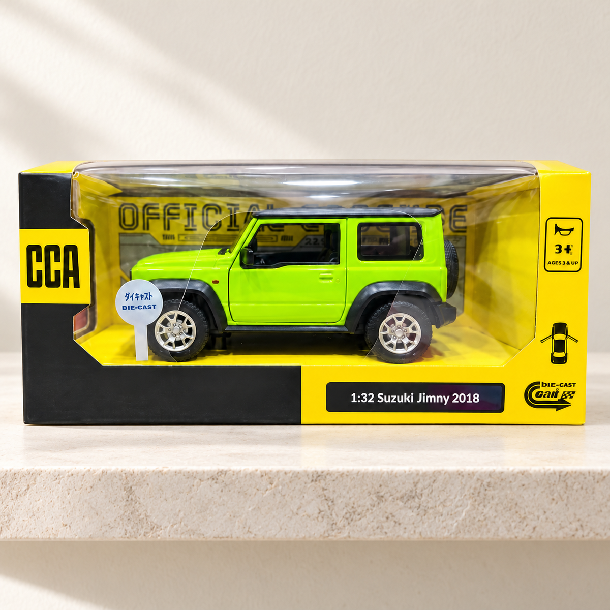 CCA Suzuki Jimny 2018 Model Car – 1:32 Scale — lifestyle display