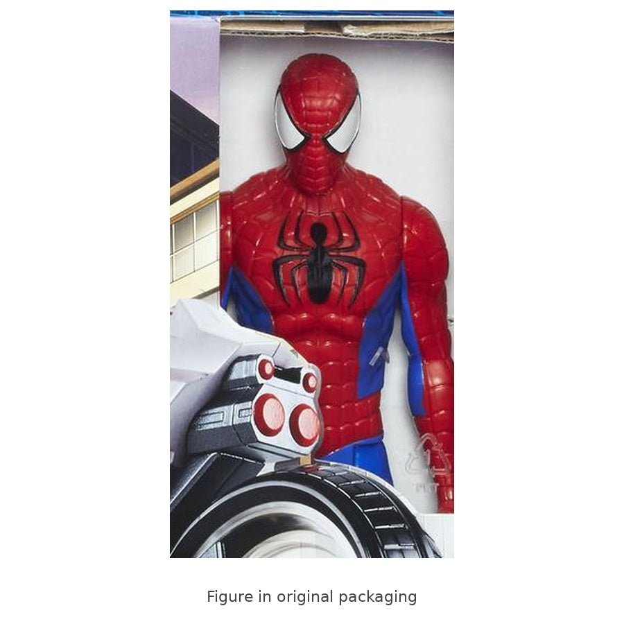 Hasbro Spider-Man Action Figure & Spider Cycle Set — Figure in original packaging