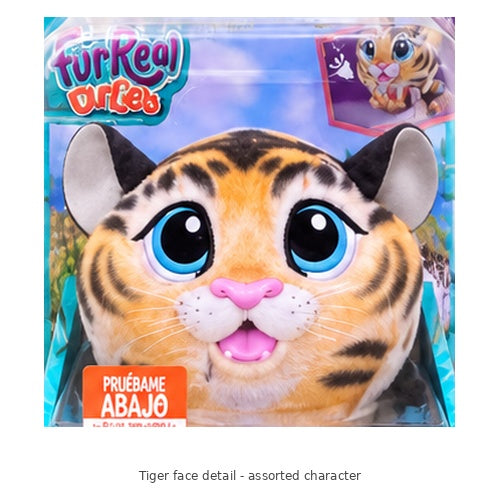 furReal Musical Pet Toy – Assorted Characters, 1 Pet — Tiger face detail - assorted character