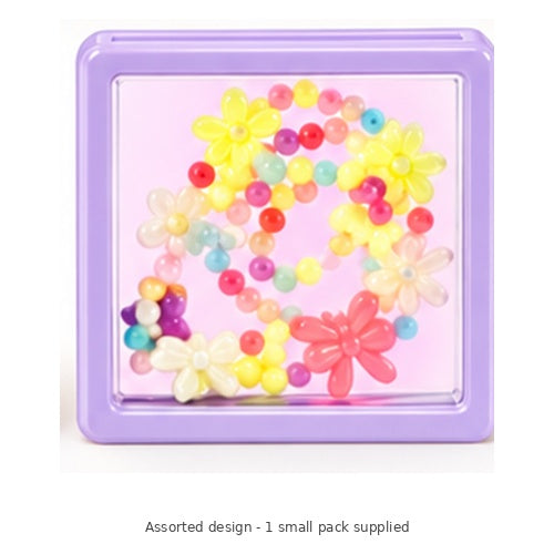 Beaded Fashion Jewellery Set – Assorted, 1 Pack — Assorted design - 1 small pack supplied
