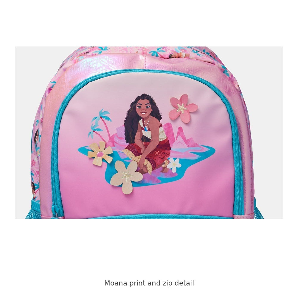 Smiggle Moana School Backpack – Large — Moana print and zip detail