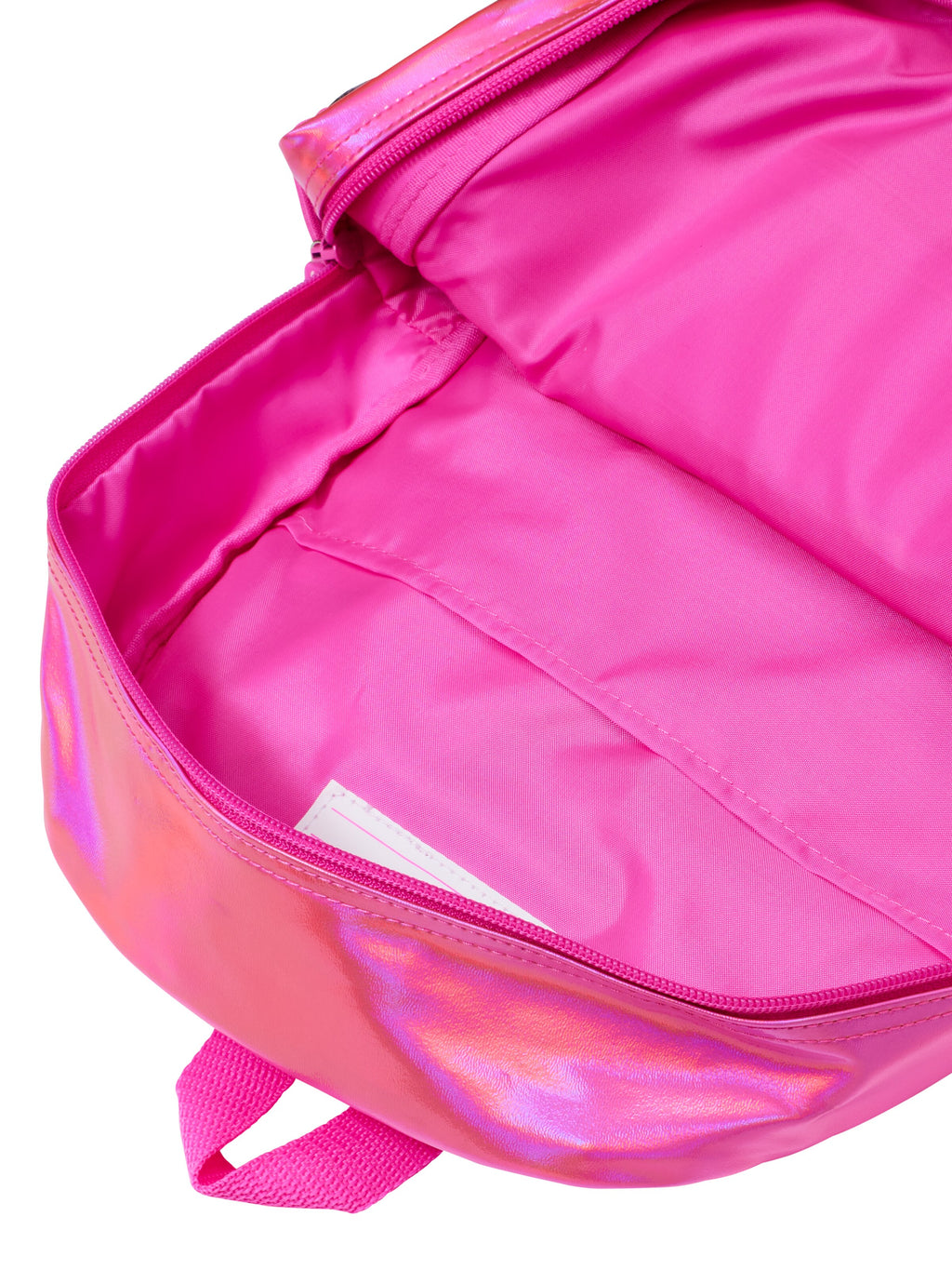 Smiggle Barbie medium school backpack - open main compartment